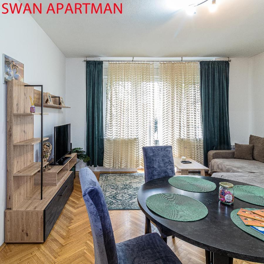 Swan Apartment ซาเกร็บ ภายนอก รูปภาพ