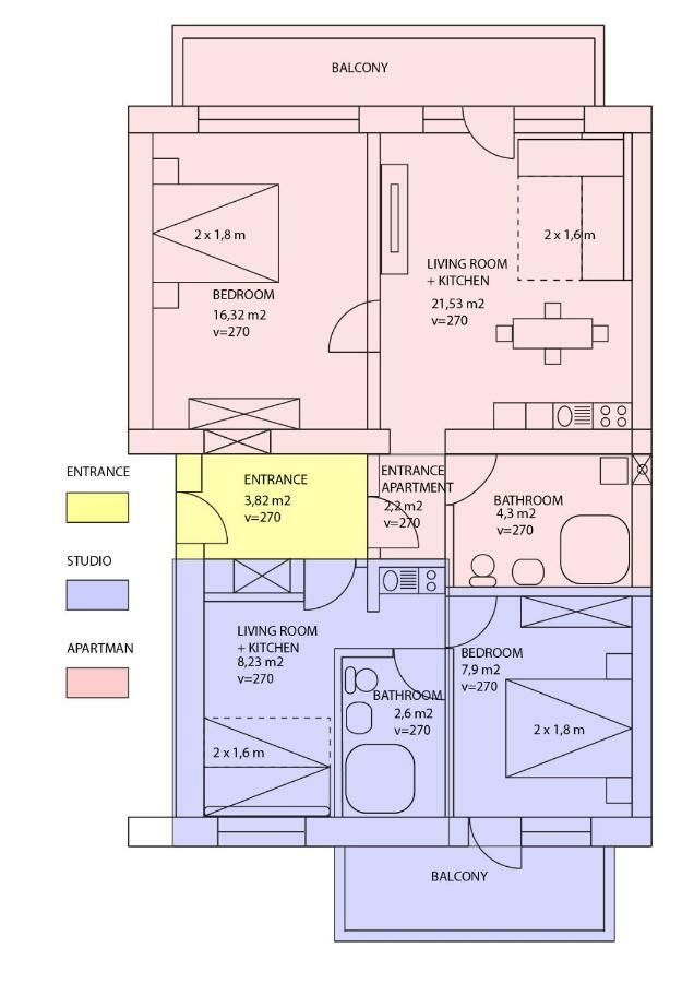 Swan Apartment ซาเกร็บ ภายนอก รูปภาพ